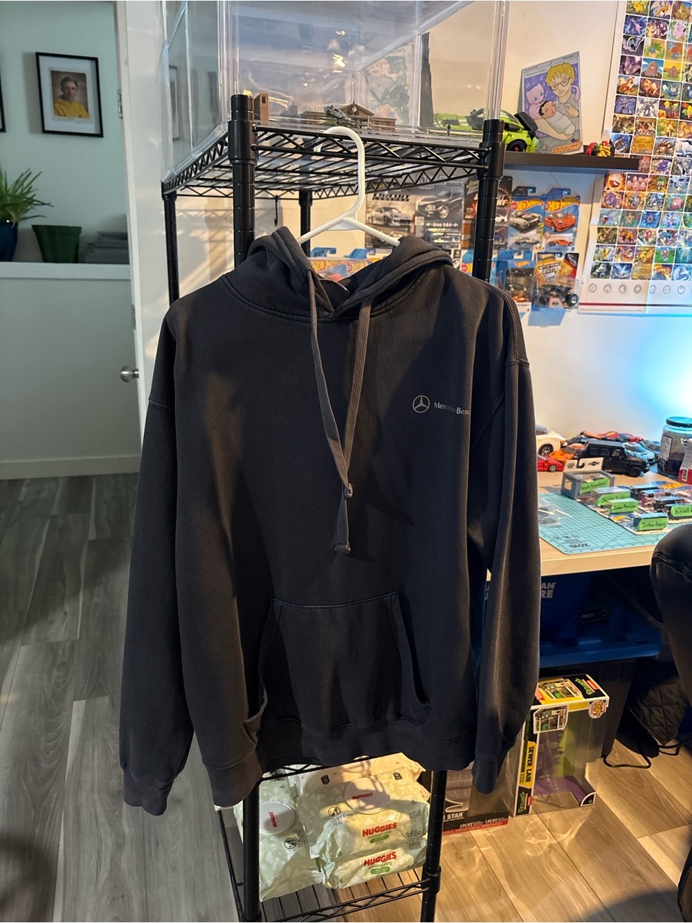 Mercedes-Benz Black Logo Hoodie